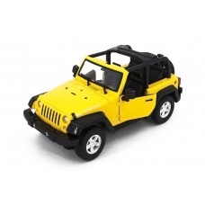 Машинка радиоуправляемая 1:14 Meizhi Jeep Wrangler (желтый)