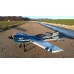 Самолёт р/у Precision Aerobatics XR-52 1321мм KIT (синий)