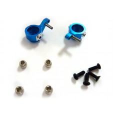 (82905) Blue Alum Steering Hubs 2P