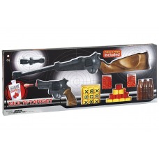 Игрушечные ружьё и пистолет Edison Giocattoli Multitarget набор с мишенями и пульками (629/22)