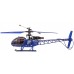 Вертолёт 4-к большой на радиоуправлении WL Toys V915 Lama (синий)