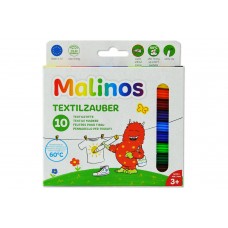 Фломастеры текстильные Malinos Textil 10 шт