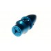 Адаптер пропеллера Haoye 01204 вал 4.0 мм винт 6.35 мм (цанга, синий)