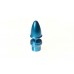 Адаптер пропеллера Haoye 01204 вал 4.0 мм винт 6.35 мм (цанга, синий)