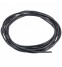 Провод силиконовый QJ 22 AWG (черный), 1 метр