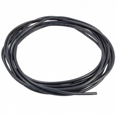 Провод силиконовый QJ 28 AWG (черный), 1 метр