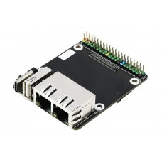 Плата расширения Mini Dual Gigabit для Raspberry PI CM4 (2xEthernet, USB)