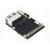Плата расширения Mini Dual Gigabit для Raspberry PI CM4 (2xEthernet, USB)